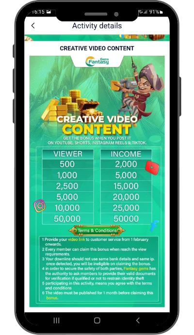 Creative-Video-Bonus